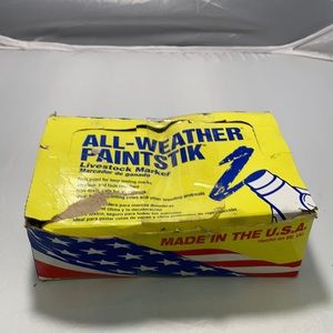 Box of 9 Markal live stock markers